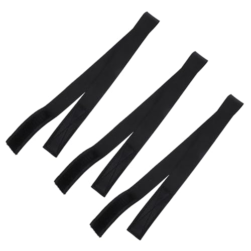 MUSISALY 3stücke Perückenband Für Frauen Verstellbares Perücken-stirnband Elastisches Perücken-elastikband Mit Sicherer Befestigung von MUSISALY