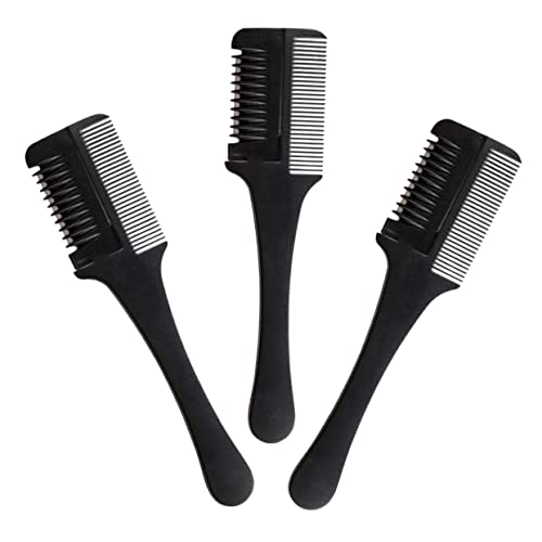 MUSISALY 3st Haarschneider Kamm Haarschneidegerät Haar Dünner Rasierer Herrenrasierer Rasierer Für Die Männerrasur Rasierkämme Kämme Für Frauen Barbier Rasierklinge Schere Black MUSISALY 3st Haarschneider Kamm Haarschneidegerät Haar Dünner Rasierer Herrenrasierer Rasierer Für Die Männerrasur Rasierkämme Kämme Für Frauen Barbier Rasierklinge Schere Black von MUSISALY
