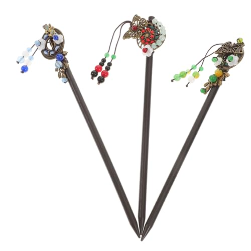 MUSISALY Modische Ethnische Haarnadel 3 Stück Haarstäbe Für Frauen Traditionelles Chinesisches Design Für Den Alltag Oder Besondere Anlässe Zufälliger Stil MUSISALY Modische Ethnische Haarnadel 3 Stück Haarstäbe Für Frauen Traditionelles Chinesisches Design Für Den Alltag Oder Besondere Anlässe Zufälliger Stil von MUSISALY