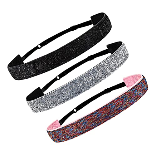 MUSISALY Elastisches Stirnband Für Frauen Sport Yoga Haarband Atmungsaktiv Breit Mit Textur Uni-größe Keine Kopfbedeckung von MUSISALY