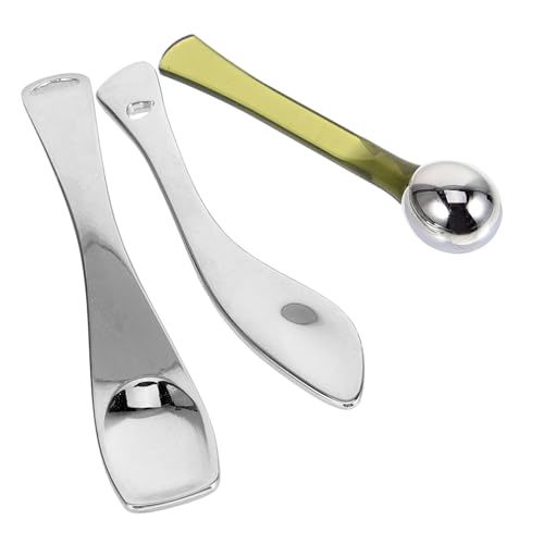 MUSISALY Gesichtscreme-schaufel Creme-spatel Hautpflege-make-up-löffel Lotion-schaufel-set von MUSISALY