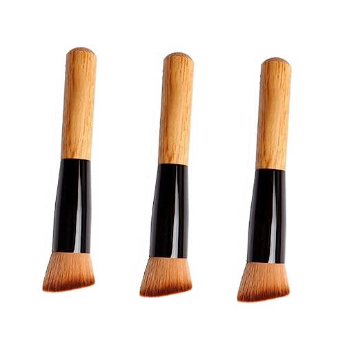 MUSISALY 3stücke Puderpinsel Für Make-up Lose Puder Und Lidschatten Pinsel Make-up Zubehör Für Damen Beauty Pinsel Aus Hochwertigem Material Vielseitig Einsetzbar Als Rougepinsel von MUSISALY