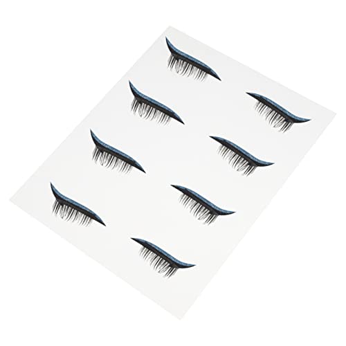 MUSISALY 4paare Eyeliner Aufkleber Für Wimpern Wasserdichte Selbstklebende Augenlinie Schablonen Für Perfektes Augen-make-up Für Partys Und Besondere Anlässe von MUSISALY