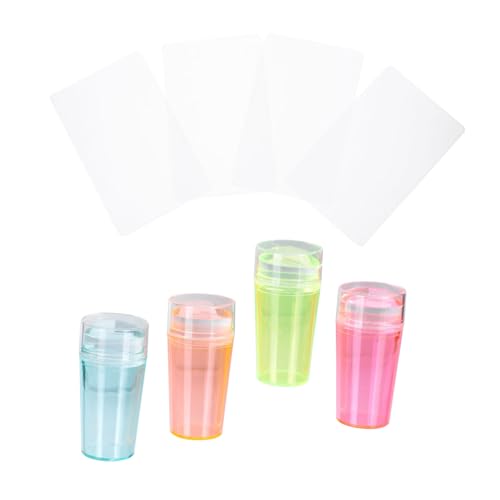 MUSISALY 4sätze Nail Art Diy Stempel Maniküre Silikon Stempeln Nagel Schönheitswerkzeuge von MUSISALY