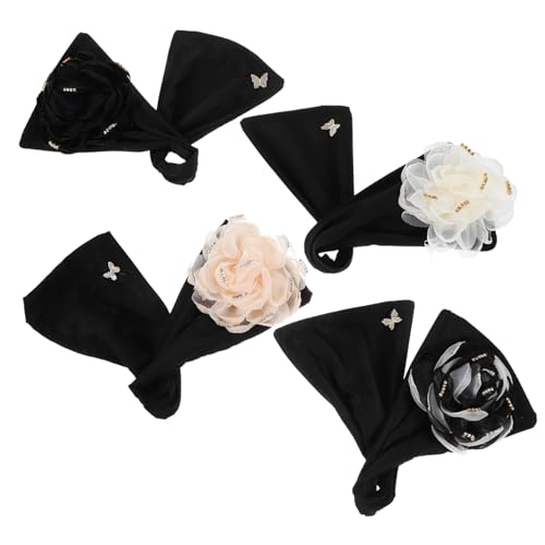 MUSISALY 4-teiliger Haarknoten-maker Lockenwickler Donut-maker Haarstyling-tools Für Teenager-mädchen Haar-accessoires Für Frauen von MUSISALY