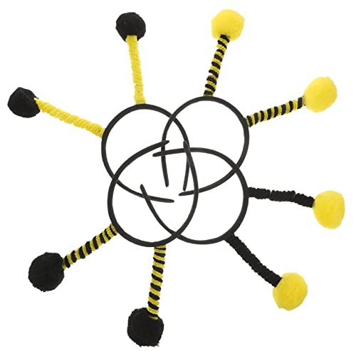 MUSISALY 4stücke Bee Headband Haarband Mit Bienen- Für Kostüme Party-dekoration Und Festivals Für Erwachsene Lustige Haaraccessoires Für Geburtstagsfeiern Und Karneval von MUSISALY