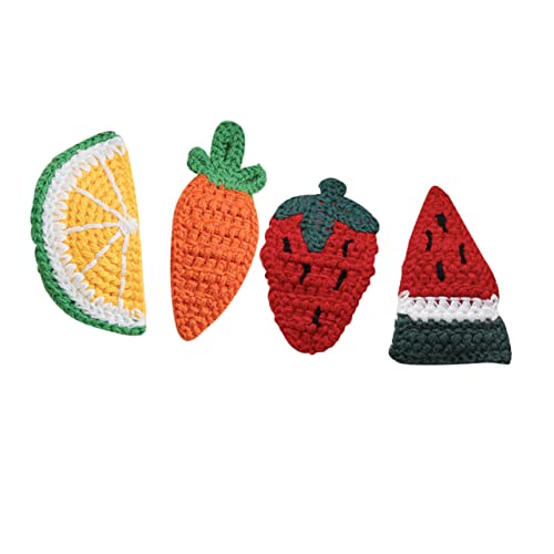 MUSISALY 4 Stück Haarnadel Erdbeere Karotte Zitrone Wassermelone Wolle Bobby Haarspangen Zubehör Für Styling MUSISALY 4 Stück Haarnadel Erdbeere Karotte Zitrone Wassermelone Wolle Bobby Haarspangen Zubehör Für Styling von MUSISALY