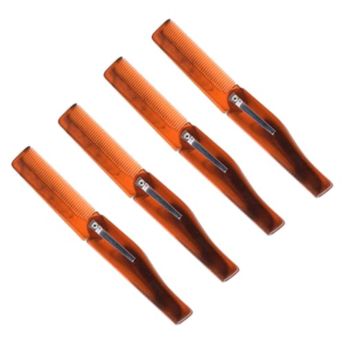 MUSISALY 4 Stück Faltbare Haarkämme Für Männer Stylingkämme Aus Kunststoff Friseurkämme Für Salongebrauch von MUSISALY