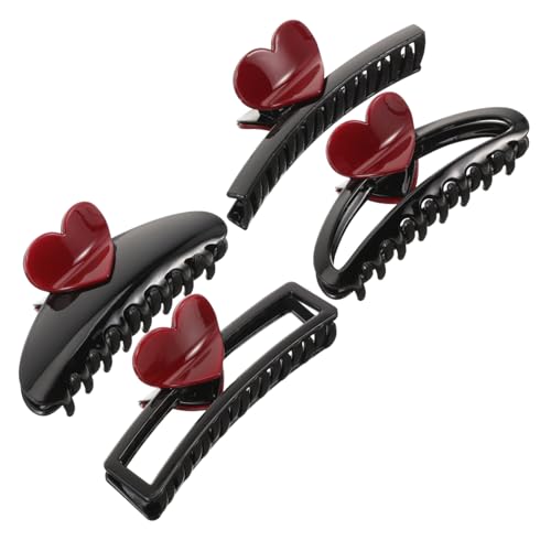 MUSISALY Haarspangen Für Damen Herz-clip Bequem Und Robust Für Den Täglichen Gebrauch Und Besondere Anlässe von MUSISALY