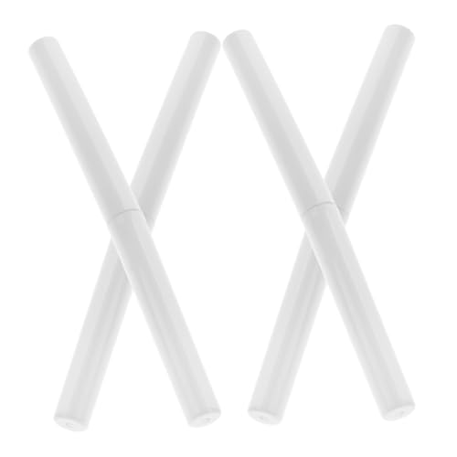 MUSISALY 4stücke Teiliges Von Doppelendigen Lippenpinseln Mit Deckel Make-up Pinsel Für Lippenstift Lipmasken Und Lidschatten Design Für Unterwegs von MUSISALY