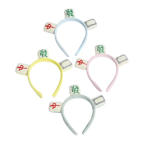 MUSISALY 4stücke Stirnband Im Chinesischen Stil Waschgesichts-haarband Haarband Für Mädchen Haardekor Kreative Haar Zubehör von MUSISALY