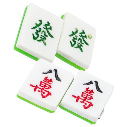 MUSISALY 4stücke Teiliges Mahjong Haarclip Süße Haarnadeln Für Mädchen Dekorative Haarspangen Für Hochzeiten Partys Und Alltag Geeignet Für Haartypen Für Besondere Anlässe von MUSISALY