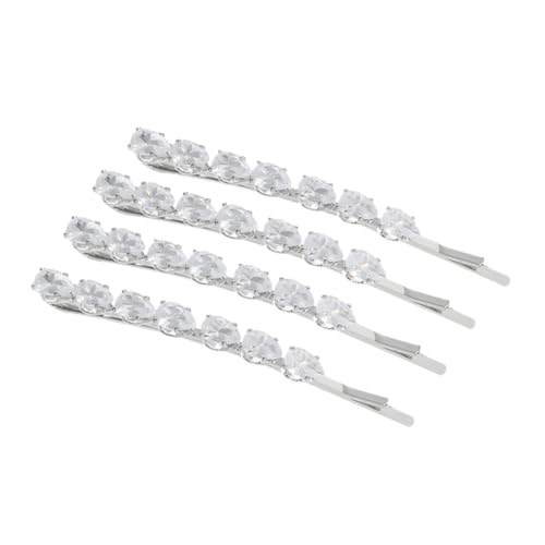 MUSISALY Haarspange mit seitlichen Metallclips für Damen großes Haarnadel-Set mit Kristallen modisches Accessoire für das tägliche Outfit von MUSISALY