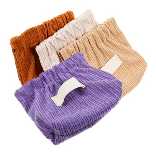 MUSISALY Reisebehälter Kosmetik 4-teilige Satz Tragbare Taschen Für Damen Kosmetiktasche Aus Canvas Für Handtasche Und Unterwegs von MUSISALY