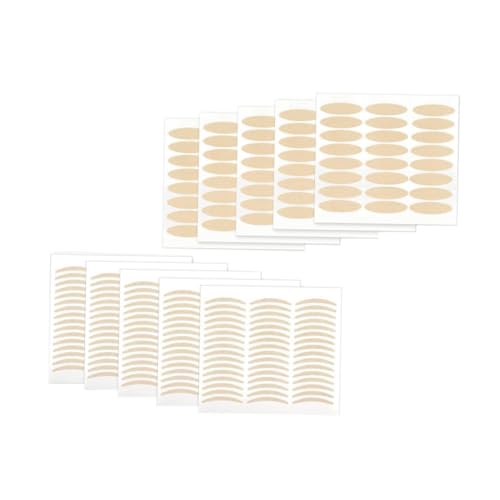 MUSISALY Doppelte Augenlider in Einfachen Schritten 40 Pcs Beauty Decals Praktische Aufkleber Bequem von MUSISALY