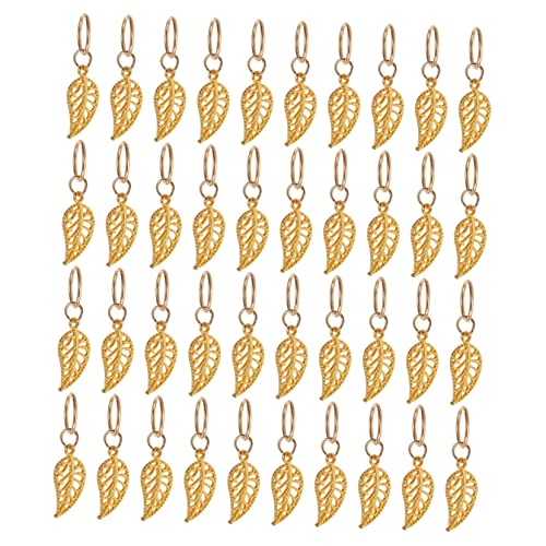 MUSISALY 40stücke Dekorative Dreadlock-ring-anhänger Dreadlock-schmuck Haarschmuck Legierung Aussehen Für Partys Hochzeit Frisuren von MUSISALY