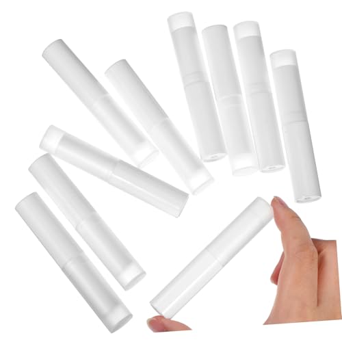 MUSISALY 4g Leere Lippenbalsam Röhrchen Behälter Für DIY Lippenpflege Und Lipgloss Mit Kappen Für Damen Und ädchen Mattes Design von MUSISALY