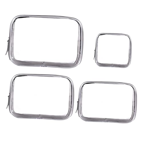 MUSISALY 4stücke Tragbare Transparente Kosmetiktasche wasserdichte Multifunktionale Reise Und Waschtasche Für Damen Und Herren Für Make-up Toilettenartikel Und Mehr von MUSISALY