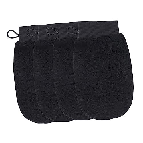 MUSISALY 4stücke Badehandschuhe Peelinghandschuhe Duschhandschuhe Tragbar Für Männer Und Frauen Hautpflege Badetuchhandschuhe Duschtücher Blasenbildung von MUSISALY