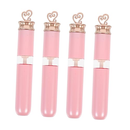 MUSISALY 4stücke Leere Lip Gloss Flaschen Rohr Nachfüllbar Lip Glasuren Flasche Proben Fläschchen Einfach Zu Verwenden Für Reisen Oder Täglichen Gebrauch Haltbarer von MUSISALY