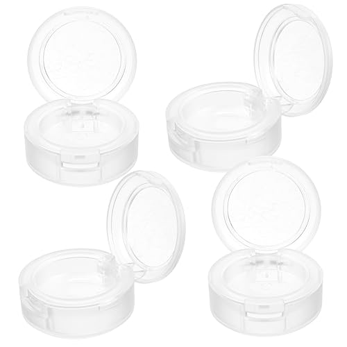 MUSISALY 4stücke Leere Runde Lidschattenpfannen Leere Kosmetikbehälter Für Frauen Und Mädchen Wiederverwendbare Lidschattenplatte Für Make-up Paletten von MUSISALY