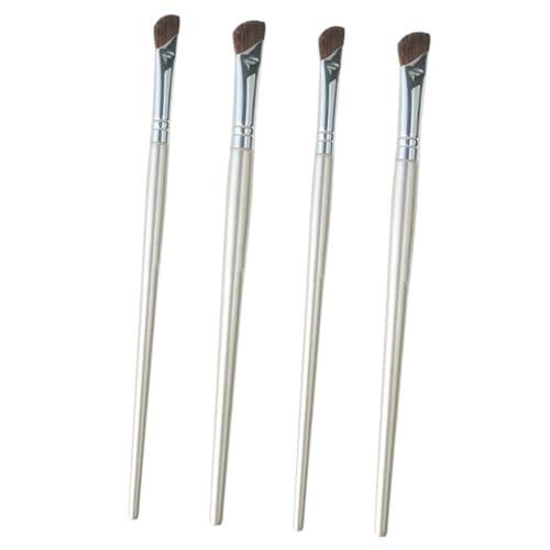 MUSISALY 4stücke Nasenkonturpinsel Abgewinkelter Lidschattenpinsel Für Make-up Zubehör Aus Kunstfasern Mit Bequemer Griff Für Lidschatten Nasen-highlighting Und Mischpinsel MUSISALY 4stücke Nasenkonturpinsel Abgewinkelter Lidschattenpinsel Für Make-up Zubehör Aus Kunstfasern Mit Bequemer Griff Für Lidschatten Nasen-highlighting Und Mischpinsel von MUSISALY