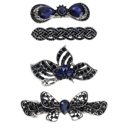 MUSISALY 4stücke Strass Und Haarspangen Haar Clips Styling Clips Mädchen Kopfschmuck von MUSISALY