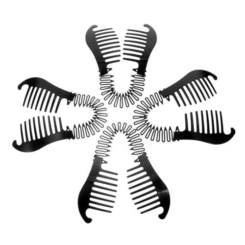 MUSISALY 4stücke Teilige Ineinandergreifende Bananenkämme Aus Kunststoff Flexible Haarkämme Für Frauen Haarspange Zopfwerkzeug Biegsame Haarkämme Für Frauen von MUSISALY