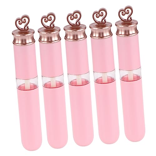MUSISALY 5-6ml Leere Lip Gloss Herz Form Lip Flaschen Für von MUSISALY
