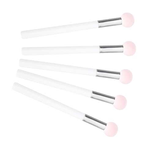 MUSISALY 5 Stücke Trocken Nass Make up Schwamm Pinsel Satz Für Frauen Latexfreier Concealer Schwamm Weiche Puderquaste Für Grundierung Und Lidschatten Make up Zubehör von MUSISALY