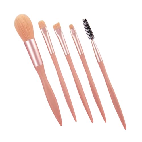 MUSISALY 5-tlg Kosmetikpinsel Satz Make-up Pinsel Lidschattenpinsel Foundationpinsel Puderpinsel Augenpinsel Gesichts Make-up Pinsel Kosmetikpinsel Für Damen von MUSISALY