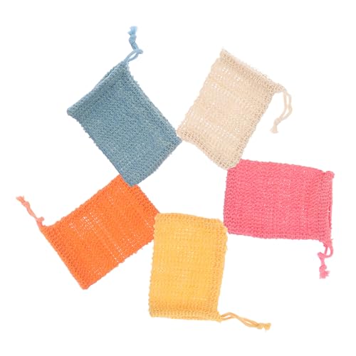 MUSISALY 5St Aufbewahrungstasche für Seife Duschseifenbeutel Seifennetzbeutel Badeschaumbeutel Blase Schaumbeutel für Badeseife Seifenschaumbeutel mit Kordelzug Bettwäsche aus Baumwolle MUSISALY 5St Aufbewahrungstasche für Seife Duschseifenbeutel Seifennetzbeutel Badeschaumbeutel Blase Schaumbeutel für Badeseife Seifenschaumbeutel mit Kordelzug Bettwäsche aus Baumwolle von MUSISALY