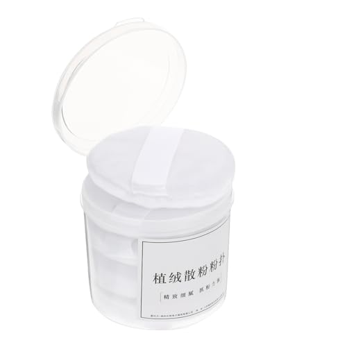 MUSISALY 5er-pack Weiche Make-up-quasten Für Damen – Für Grundierung Kompaktpuder Und Lidschatten – Tragbar Und Leicht Zu Reinigen – Weiß von MUSISALY