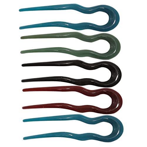 MUSISALY 5stücke U-förmige Haarnadeln Für Frauen Vintage Haarschmuck Vielseitige Haarspangen Für Hochsteckfrisuren Praktische Haarnadeln Zum Stylen Von Dutt Und Zöpfen von MUSISALY