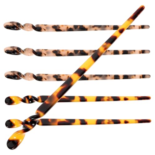 MUSISALY 6 Stück Chinesische Haarstäbchen Dekorative Haarstäbchen Für Frauen Vintage Haarstäbe Zum Festhalten Von Frisuren von MUSISALY