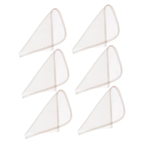 MUSISALY 6-teilige Dehnbare Perückenkappe Für Lace-front-perücken Mesh-netz Haarnetze Aus Spitze Für Frauen von MUSISALY