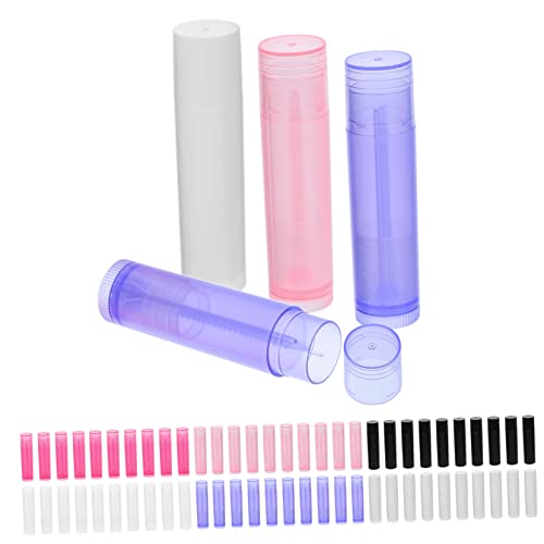 MUSISALY 60pcs Lip Gloss Rohre Lippenstift Container Nachfüllbare Flaschen Leere Lip Gloss Container von MUSISALY