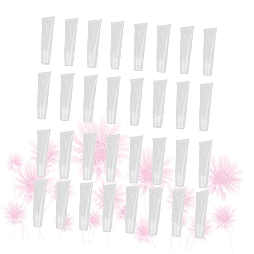 MUSISALY 60stücke Leere Lip Gloss Tuben Nachfüllbare Lip Balm Container Für Frauen Und Mädchen Transparent Für Diy Lippenpflegeprodukte von MUSISALY