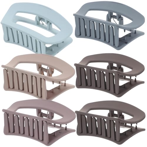 MUSISALY 6stücke Haarklammer Für Frauen Kunststoff Kiefer Clips Haarspangen Haarklaue Clips Barrettes Haar Zubehör Für Alltag Und Festlichkeiten von MUSISALY