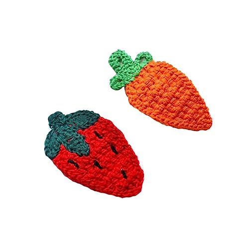 MUSISALY 6 Stück Fruchthaarnadeln Stoffhaarspangen Für Mädchen Accessoires Zum Styling von MUSISALY