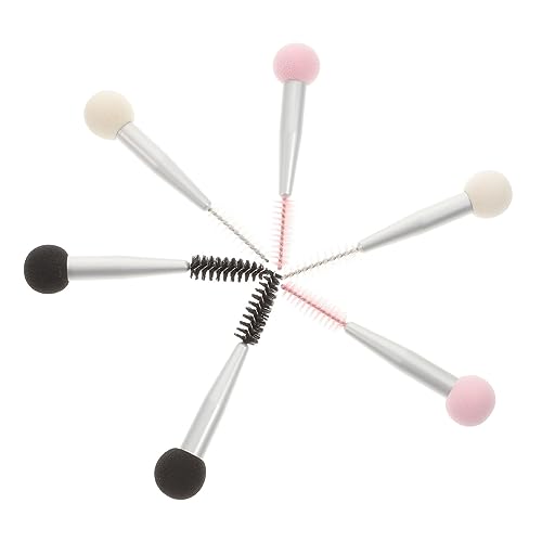 MUSISALY 6-teiliges Satz Mit Augenbrauen-wimpern-mascara-schwamm-make-up-pinsel Für Frauen Und Mädchen von MUSISALY