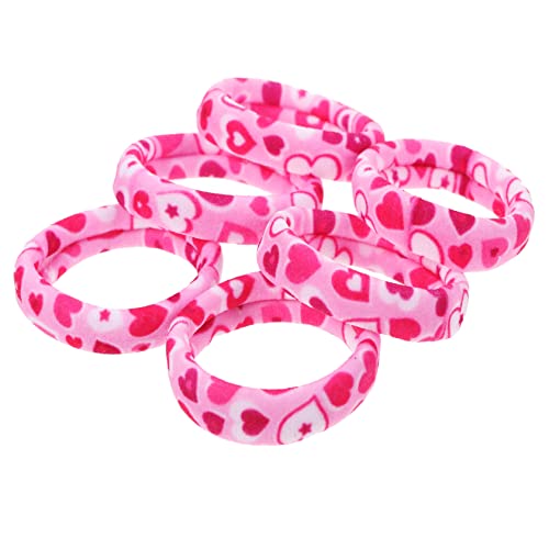 MUSISALY 6stücke Elastische Haargummis Für Damen Süße Rutschfeste Haarbänder Für Mittellanges Und Dickes Haar Für Alltag Und Besondere Anlässe von MUSISALY