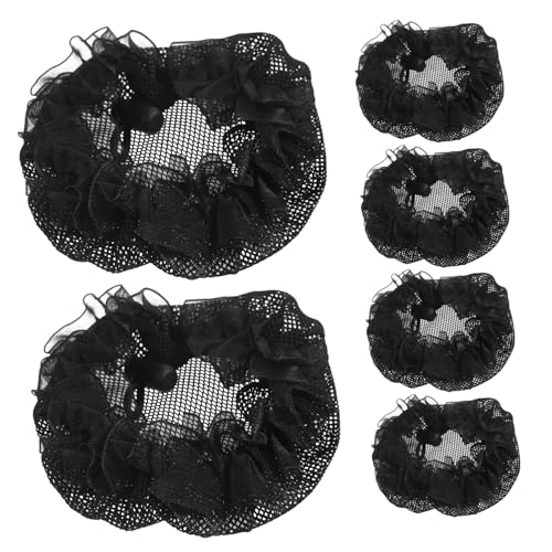 MUSISALY 6er-set Elastische Netz-haarnetze Dehnbare Dutt-haarnetze Für Ballett Sport Alltag Mädchen Und Frauen von MUSISALY