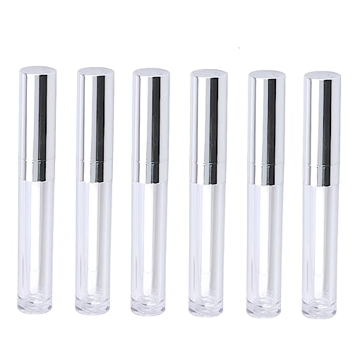 MUSISALY 6ml Lipgloss Röhrchen Mit Leere Kosmetikbehälter Perfekt Für Lippenpflege Und DIY Kosmetikprodukte von MUSISALY