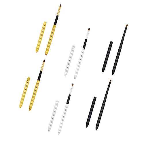 MUSISALY 6-teilige Lippenpinsel Für Damen Für Lippenstift Und Lidschatten Leicht Zu Tragen von MUSISALY