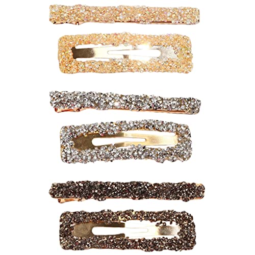 MUSISALY 6 Stück Kleine Haarklammern Mit Strasssteinen Haarspangen Für Damen Kopfschmuck Aus Gutem Material von MUSISALY