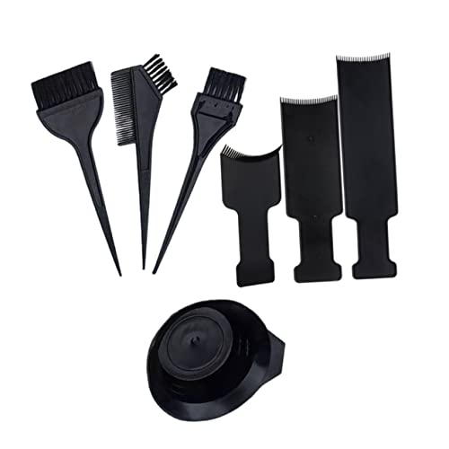 MUSISALY 7St Färbebrett haarfärbung färberwaid hair color spray Haarfärbeschutz haarfärbe set Friseurbürsten DIY Haarfärbemittel Haarfärbeset Friseur-Kit Frisierplatte Haarfärbeschale Black MUSISALY 7St Färbebrett haarfärbung färberwaid hair color spray Haarfärbeschutz haarfärbe set Friseurbürsten DIY Haarfärbemittel Haarfärbeset Friseur-Kit Frisierplatte Haarfärbeschale Black von MUSISALY