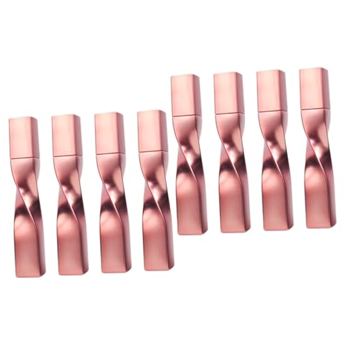 MUSISALY 8stücke Leere Mascara Röhrchen Mit Wimpernbürsten Nachfüllbare Praktische Kosmetikbehälter Für Wimpernverlängerung Und Augenbrauen Für Reisen Und Unterwegs Roségold von MUSISALY