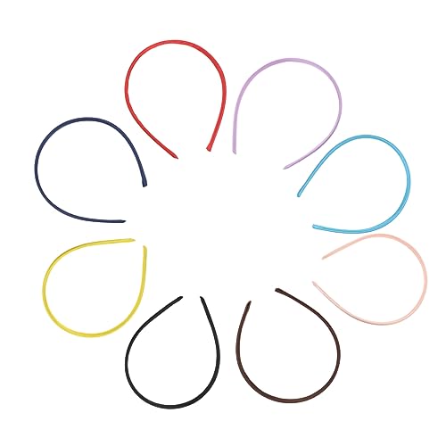 MUSISALY 8 Stück Stoff Haarbänder Kopfbedeckungen Für Kinder Mädchen Und Frauen Passend Für Verschiedene Haartypen Und Stile von MUSISALY