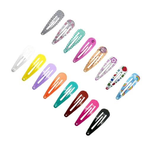 MUSISALY 80 Stück Haarspangen in Tropfenform Haarnadeln Für Mädchen Bedruckte Haarspangen Mit Öltropfen-muster Haarschmuck Für Babys von MUSISALY